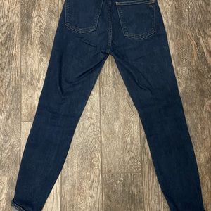 Madewell; curvy high rise skinny